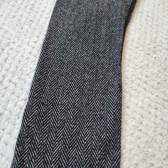 Lululemon Size 4 Wunder Under Pants Leggings Gray Heathered Herringbone Low Rise - Picture 4 of 9